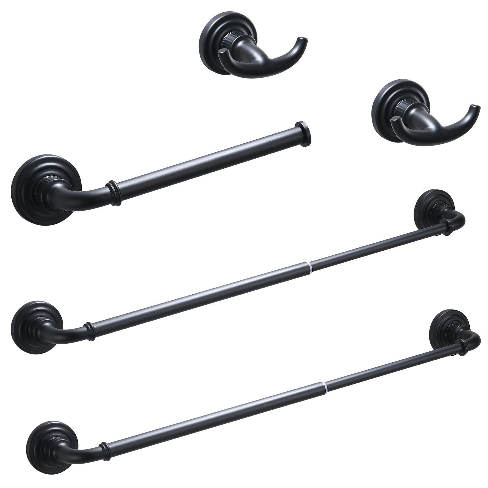 Bathroom Accessory Kit, 5 Pieces, Oil Rubbed Black