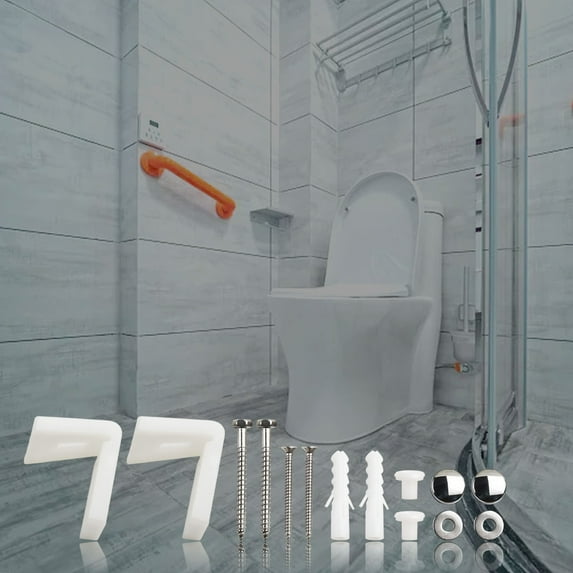 Bathroom Angled Floor Wc Toilet Pan Bidet Or Semi Pedestal Fixing Kit Bolts