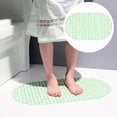 thumbnail image 1 of Bathroom Anti Slip Mat, Bathroom Shower Floor Mat, Bathtub Shower Room Mat, Bathroom Foot Mat With Suction Cup, Pvc Bathroom Mat, Green Pvc - 1X Floor Mat, 1 of 4