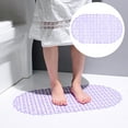 thumbnail image 1 of Bathroom Anti Slip Mat, Bathroom Shower Floor Mat, Bathtub Shower Room Mat, Bathroom Foot Mat With Suction Cup, Pvc Bathroom Mat, Purple Pvc - 1X Floor Mat, 1 of 3