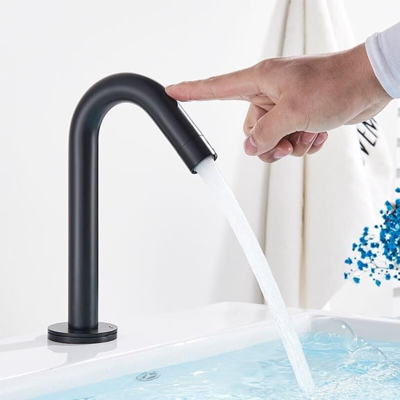 Bathroom Barss Basin Faucet Automatic Touch Free Sensor Faucets Water Saving Inductive Electric Water Tap Mixer Touch Faucet