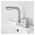 Bathroom Basin Faucet 304 Stainless Steel Sink Mixer Tap, Hot Cold