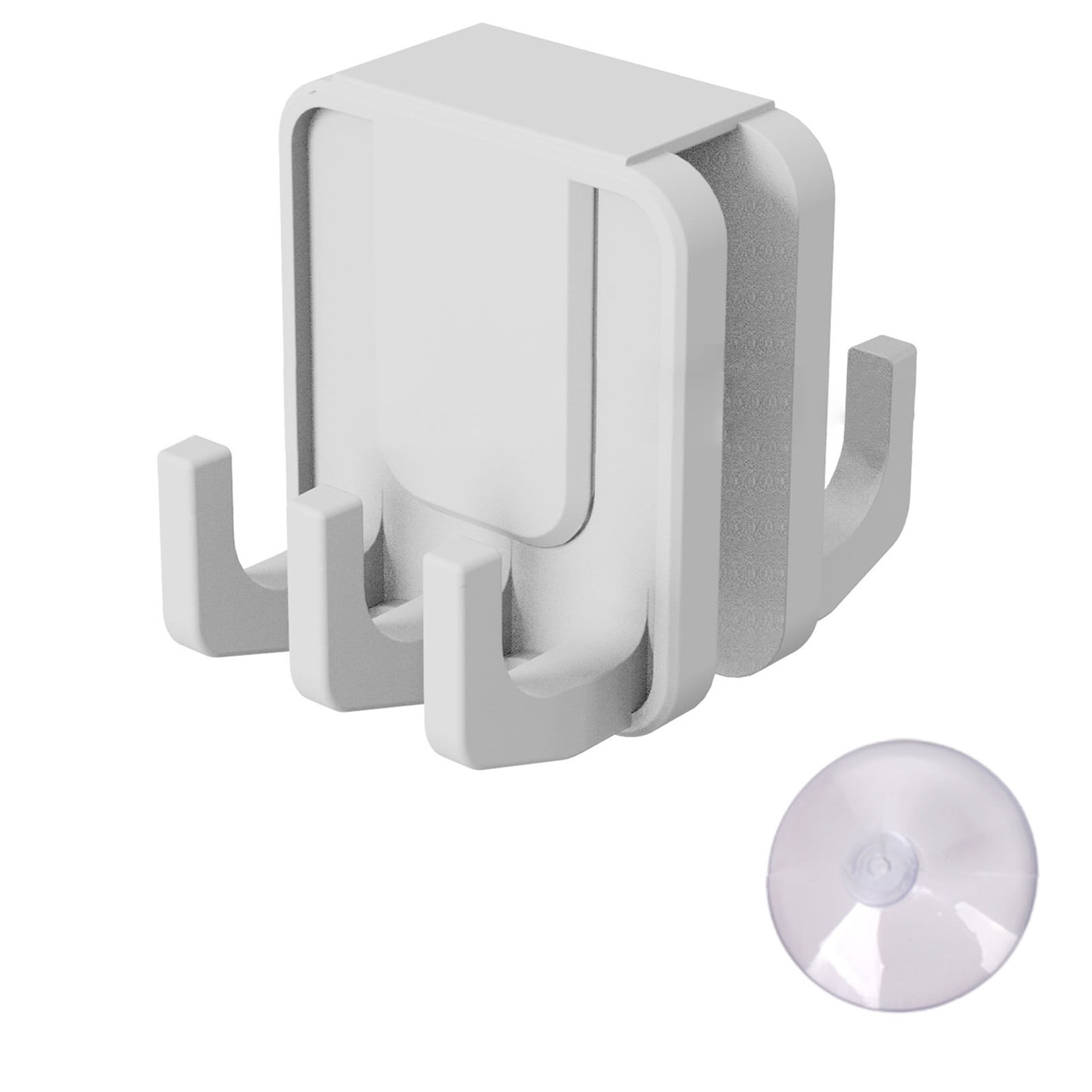 Bathroom Bathrobe Hanger Towel Hook Suction Cup Shower Door Hook Over ...