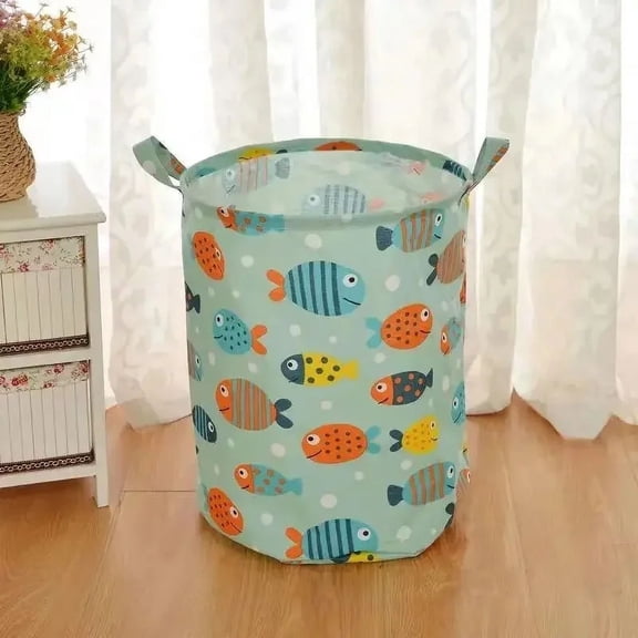 Bathroom Bedroom Laundry Room Large Collapsible Laundry Basket Foldable Waterproof Clothes Organizer Dirty Clothes Toy Storage Bucket