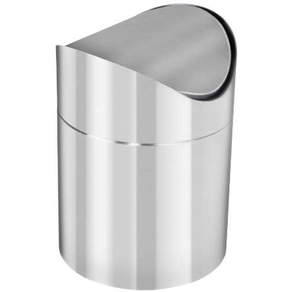 Bathroom Bin, Silver