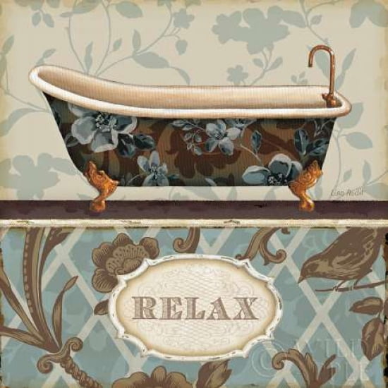 Bathroom Bliss I Canvas Art - Lisa Audit (24 x 24)