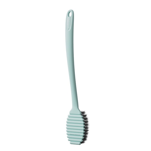 Bathroom Brushes,Kitchen Cleaning Brush Set,Toilet Bowl Brush,Scrub Brush Home Cleaner Floor Stiff Bristles with Hooks,Plastic Handle Durable for Deep Cleaning, 15.75-Inch(Blue)