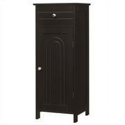 Bathroom Cabinet Storage Organizer with Door and Drawer 34 Inch