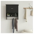 thumbnail image 1 of Bathroom Cabinet with Towel Bar - Wall Mounted Medicine Cabinet with Adjustable Shelves - Ample Storage for Toiletries & Medications - Modern Bathroom Decor, 1 of 5