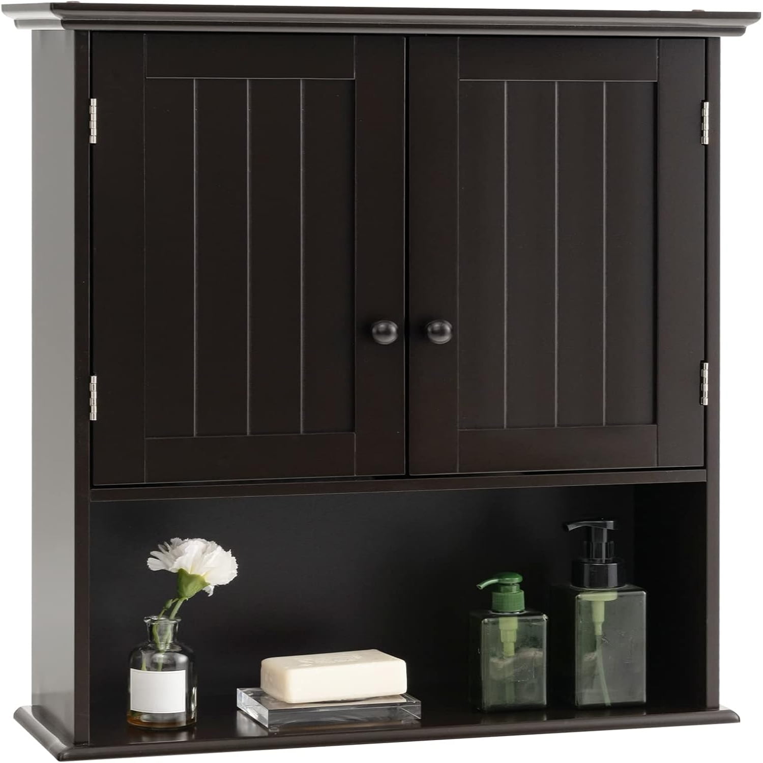 Bathroom Cabinet Wall Mounted Bathroom Storage Cabinet w/Adjustable ...