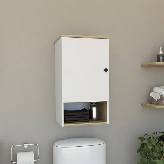 Bathroom Cabinet with Shelves | One Door Design | Engineered Wood Build | Fixes Bathroom Storage Disorder