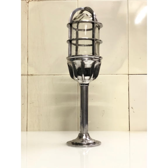 Bathroom Ceiling Mount Aluminum Metal Maritime Antique Bulkhead Lamp Fixture