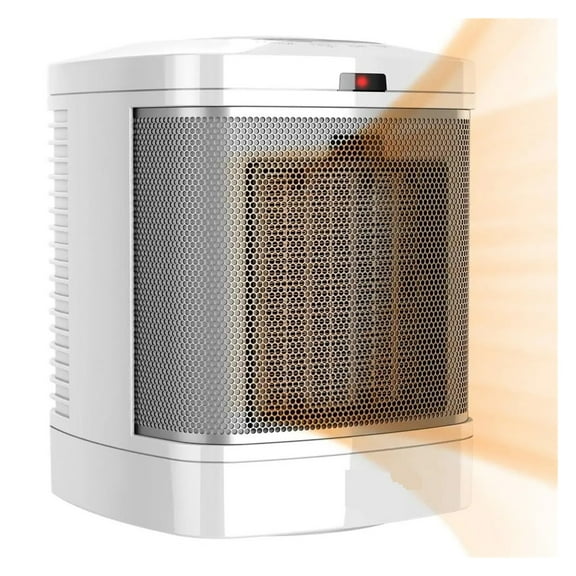 Bathroom Ceramic Heater Fan Timer 8" Warmth Comfort Control ,Fast Warm Air Delivery