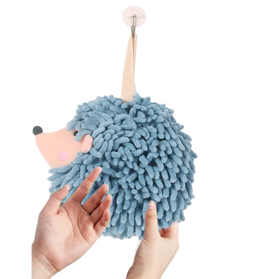 Bathroom Chenille Hanging Hand Towel Balls- Super Absorbent Microfiber Soft Towel Drying Hand Balls With Hanging Loop For Home Bathroom Kitchen