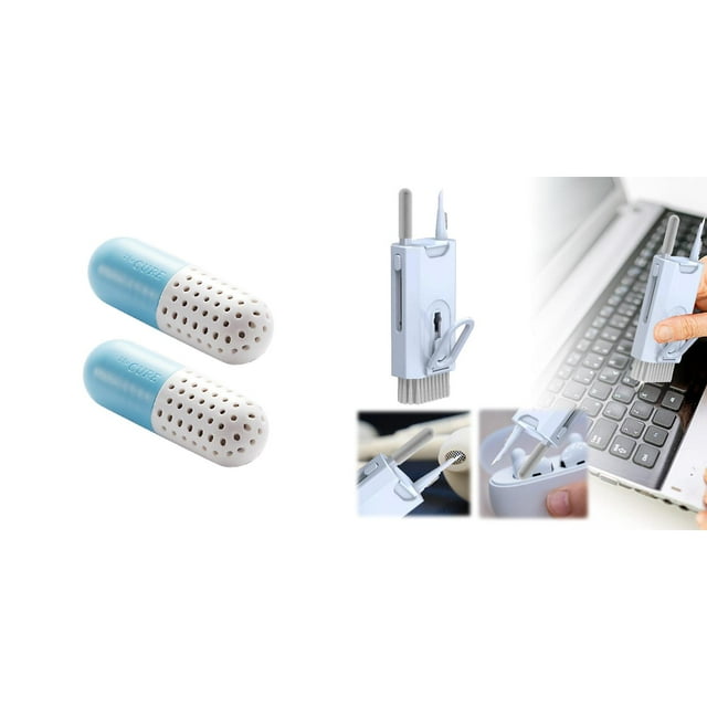 Bathroom Cleaner And Cleaning Brush 2In1 Home Ceramic Tile Desiccant