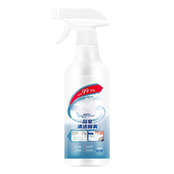 Bathroom Cleaner, Quickly Removes Mold, Mildew, Calcium, Lime, Hard Water Deposits and Surface Rust Stains, For Use on Toilets, Baths, Showers, Sinks, Glass, Stainless Steel(10oz)