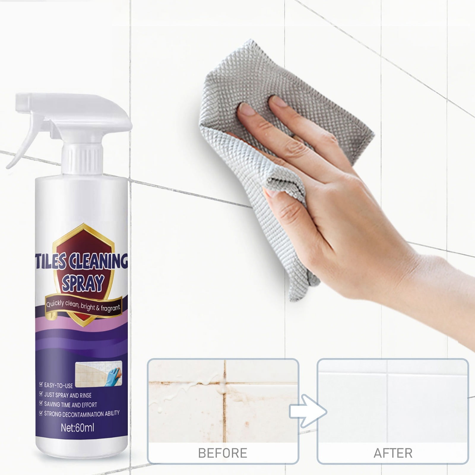 Bathroom Cleaner Remover Cleaner Glass Cleaner Spray Cleaner With Bleach Gel Tile Cleaner ...