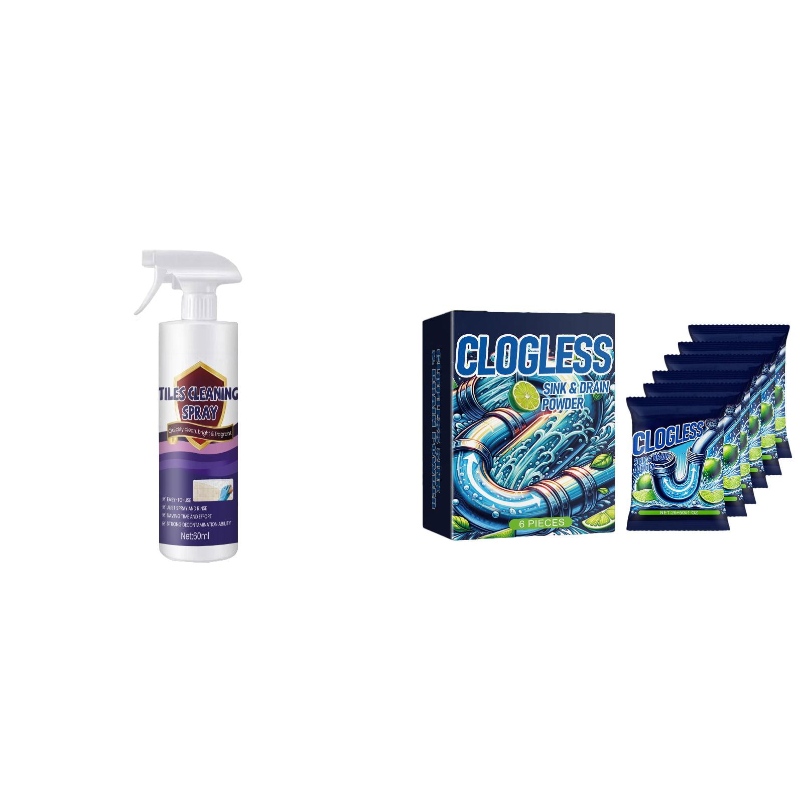 Bathroom Cleaner Spray Bottle Descaling Dirt Tile Cleaner Effective