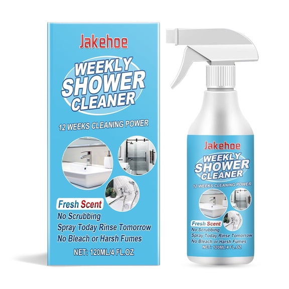 Bathroom Cleaning Spray - Fast Stain Remover for Glass, Bathtub & Tiles - 120ml