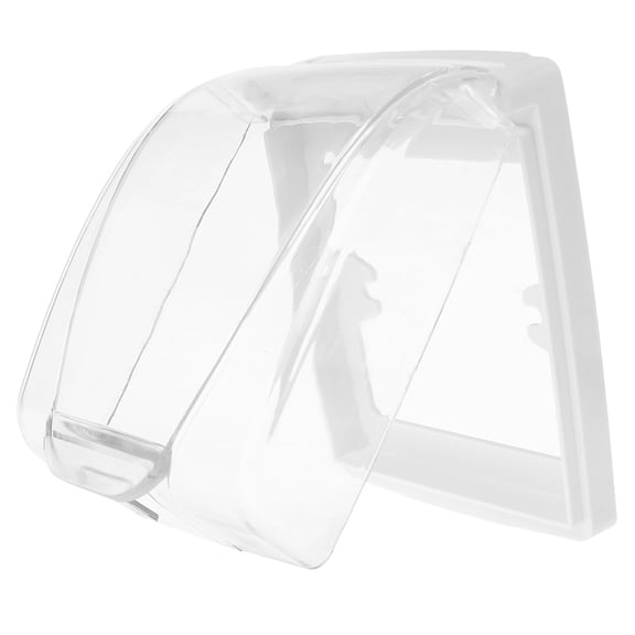 Bathroom Clear Electrical Outlet Covers Plastic Weatherproof Covers Switches Outlet Protective Box Dust Covers Enclosures