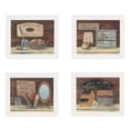 thumbnail image 1 of BATHROOM COLLECTION I 4Piece Vignette by Pam Britton Wood Multi-Color, 1 of 3