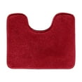 thumbnail image 1 of Bathroom Contour Rug, Non Slip Toilet Rug U Shaped, Extra Soft Absorbent Microfiber Plush Bath Mat for Toilet Base, Machine Washable, 16"x20", 1 of 4