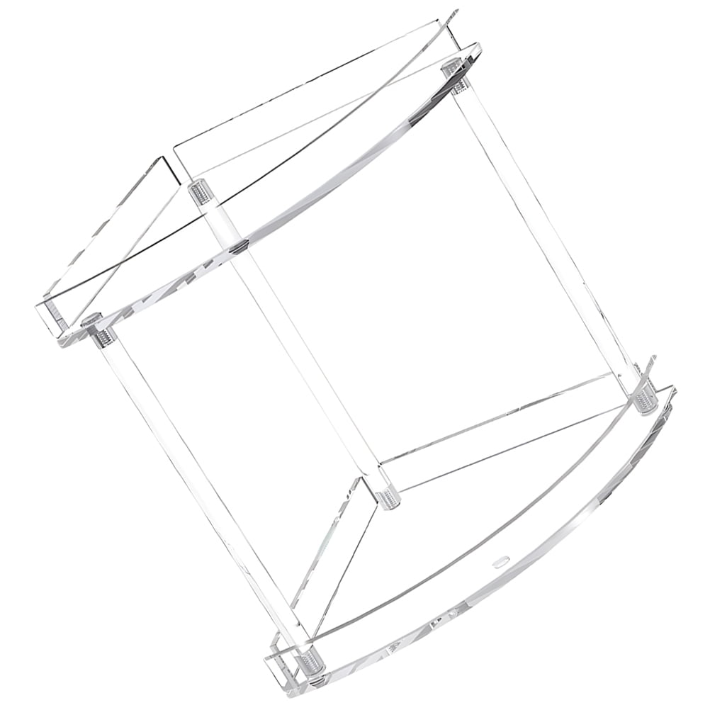 Bathroom Counter Corner Shelf Decor Storage Shelves Display Stand