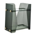 thumbnail image 1 of Bathroom Counter Organizer Shelf, Bathroom Organizer Countertop, 2 Tier Cosmetics Storage Display Rack Makeup Organizer, for Dresser Office Green, 1 of 8