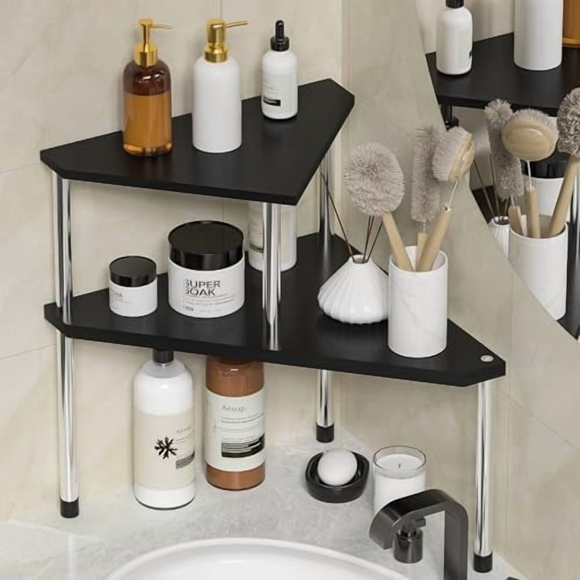 Bathroom Counter Organizer Over Sink for Toiletries, Makeup, Kitchen ...