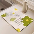 thumbnail image 1 of Bathroom Countertop Mat Foldable Kitchen Placemat Washable Draining Mat Tableware Mat Drying Mats Dining Pad 3, 1 of 1