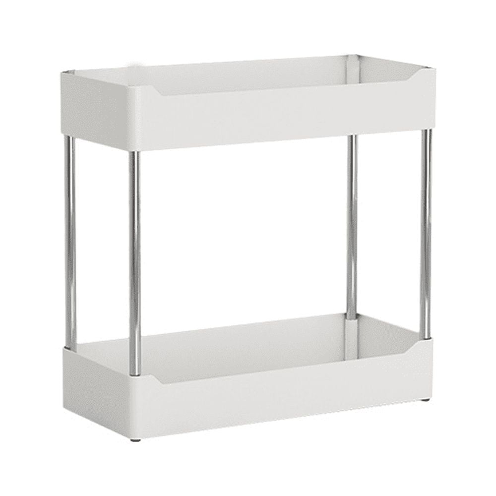 Hpenp 3-Tier Bathroom Countertop Organizer-Vanity 3 Tier-W,  White,transparent