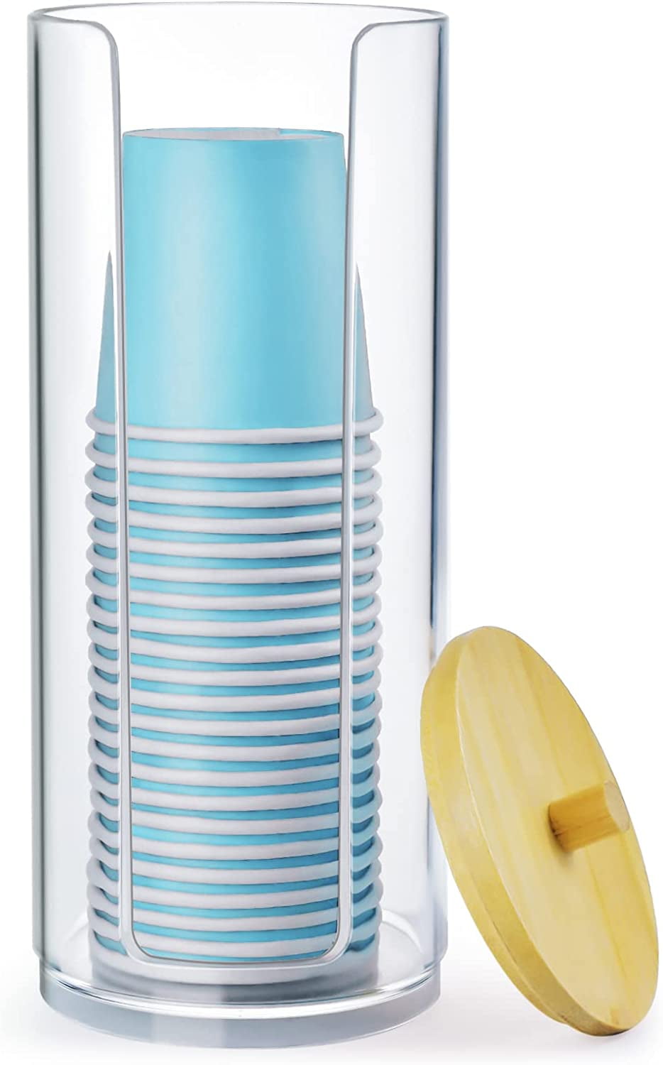 Bathroom Cup Dispenser, Mouthwash Cups Holder Fit for 3oz Small Cup