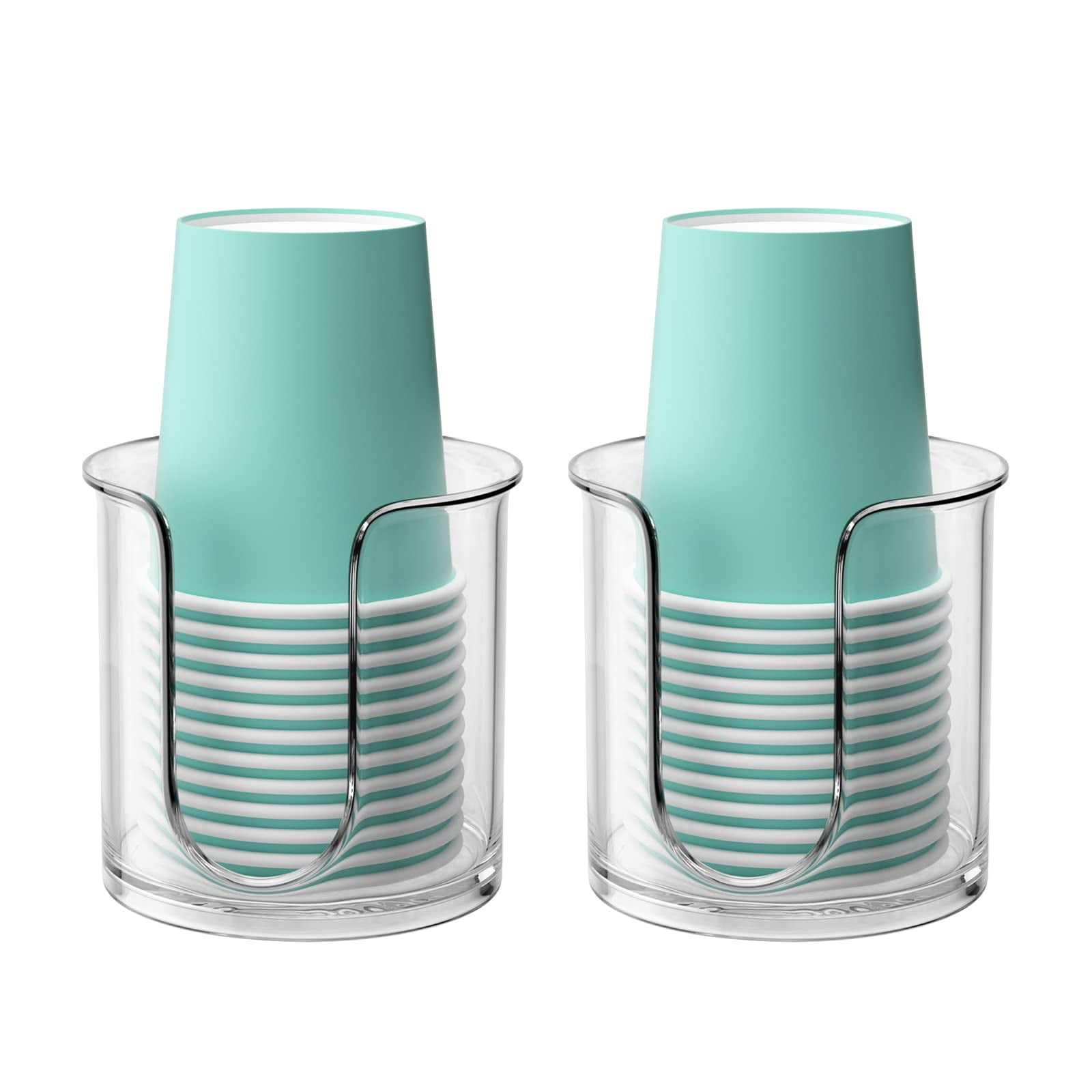 Bathroom Cup Dispenser,Small Disposable Paper Cup Holders,Compact Paper ...