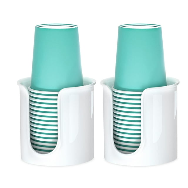 Bathroom Cup Dispenser,Small Disposable Paper Cup Holders,Compact Paper ...
