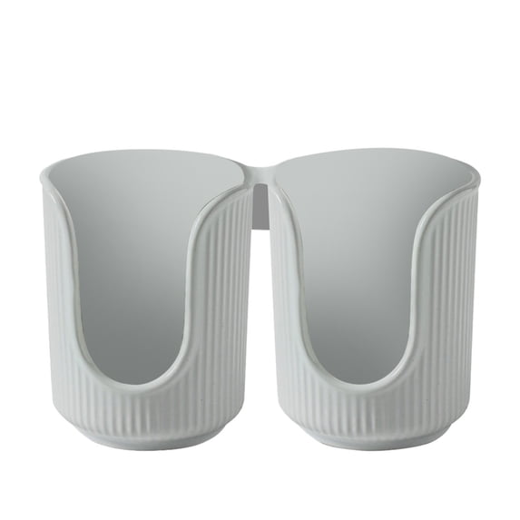 Bathroom Cup Dispenser, Small Disposable Paper Cups Holder for Bathroom Vanity Countertop's Rinsing/Mouthwash Cups