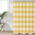 thumbnail image 1 of Bathroom Curtain 72 Inch Shower Curtain with Hooks, Waterproof Polyester Bath Curtain Washable Bathtub Curtain 66''x 72'', 1 of 6