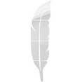 Bathroom Decals for Wall Removable Feather Wall Stickers Decal Art Home