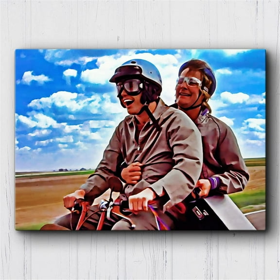 Bathroom Decor Dumb & Dumber The Hog Poster Wall Decor Canvas Art Prints Painting Picture Artwork Home Decoration for Living Room Bedroom With Inner Frame