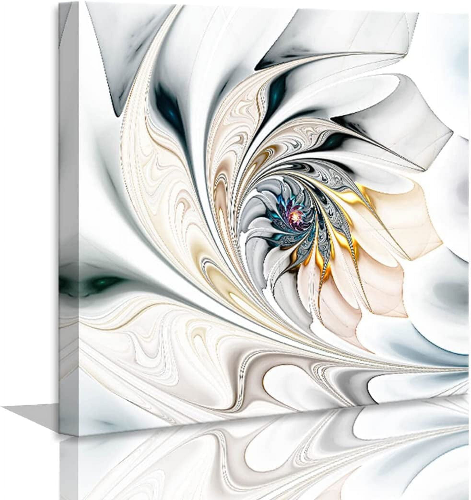 Bathroom Decor Wall Art - Modern Abstract Canvas Art Wall Decor ...