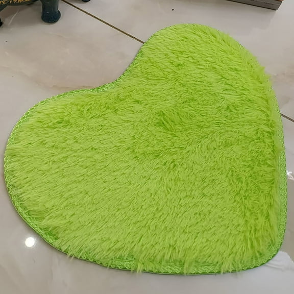 Bathroom Decorative Mat Absorbent Mat Green 30X40Cm - Carpet, Plastic One Size