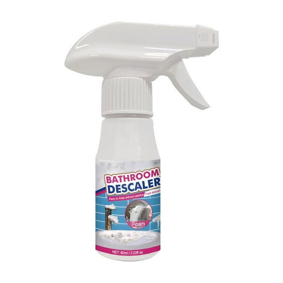 Bathroom Descaler Foam Cleaner, Stubborn Stains Cleaner, Bathroom Descaler Cleaner, Bathroom Glass Descaler Spray, To Tile Faucet Cleaner Foam Spray, All Purpose Rinse Cleaning Foam for Bathroom
