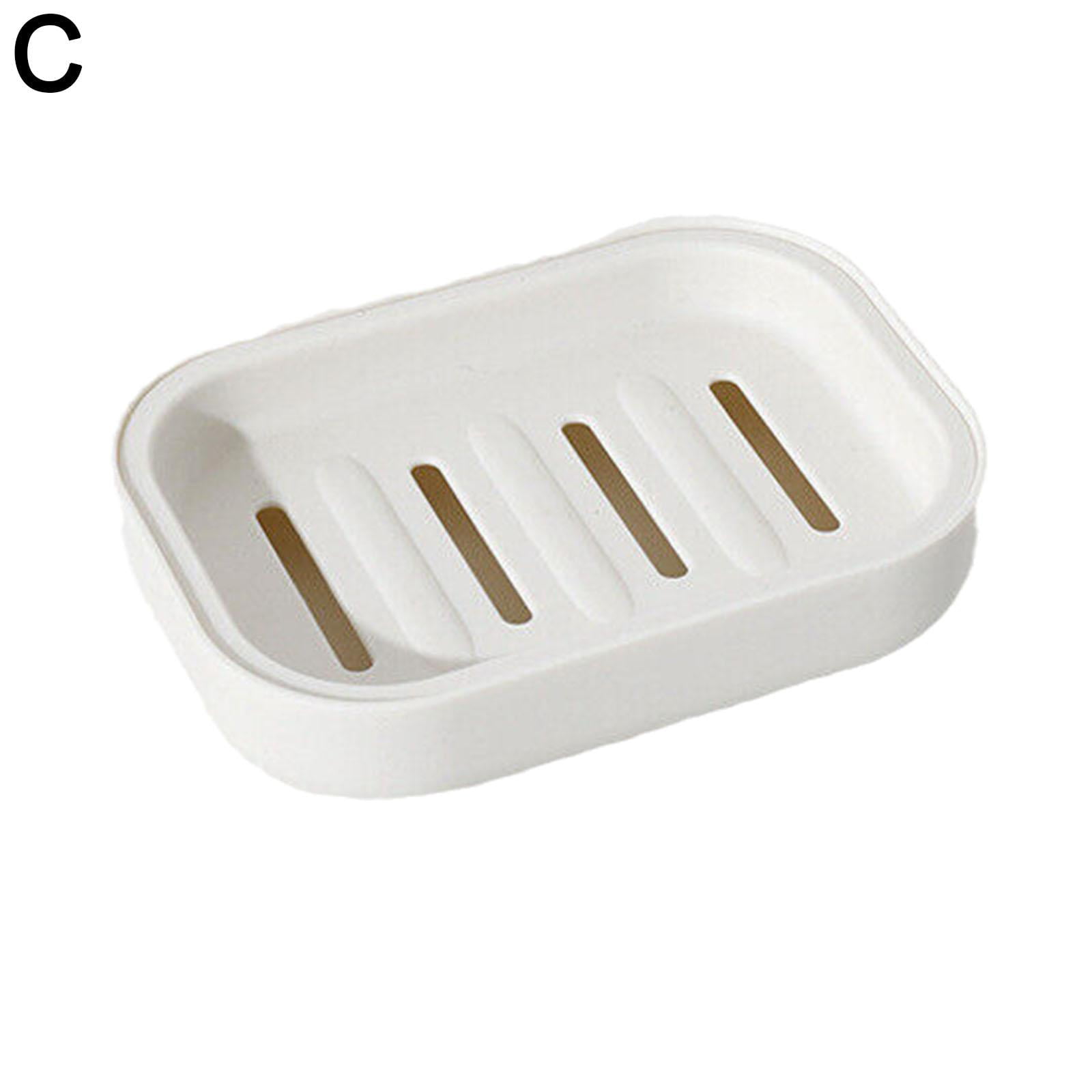 Bathroom Dish Plate Case Home Shower Soap Holder Plastic Soap Boxs ...