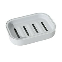 Bathroom Dish Plate Case Plastic Shower Soap Holder Home Soap Box Dispenser Nice P8B6
