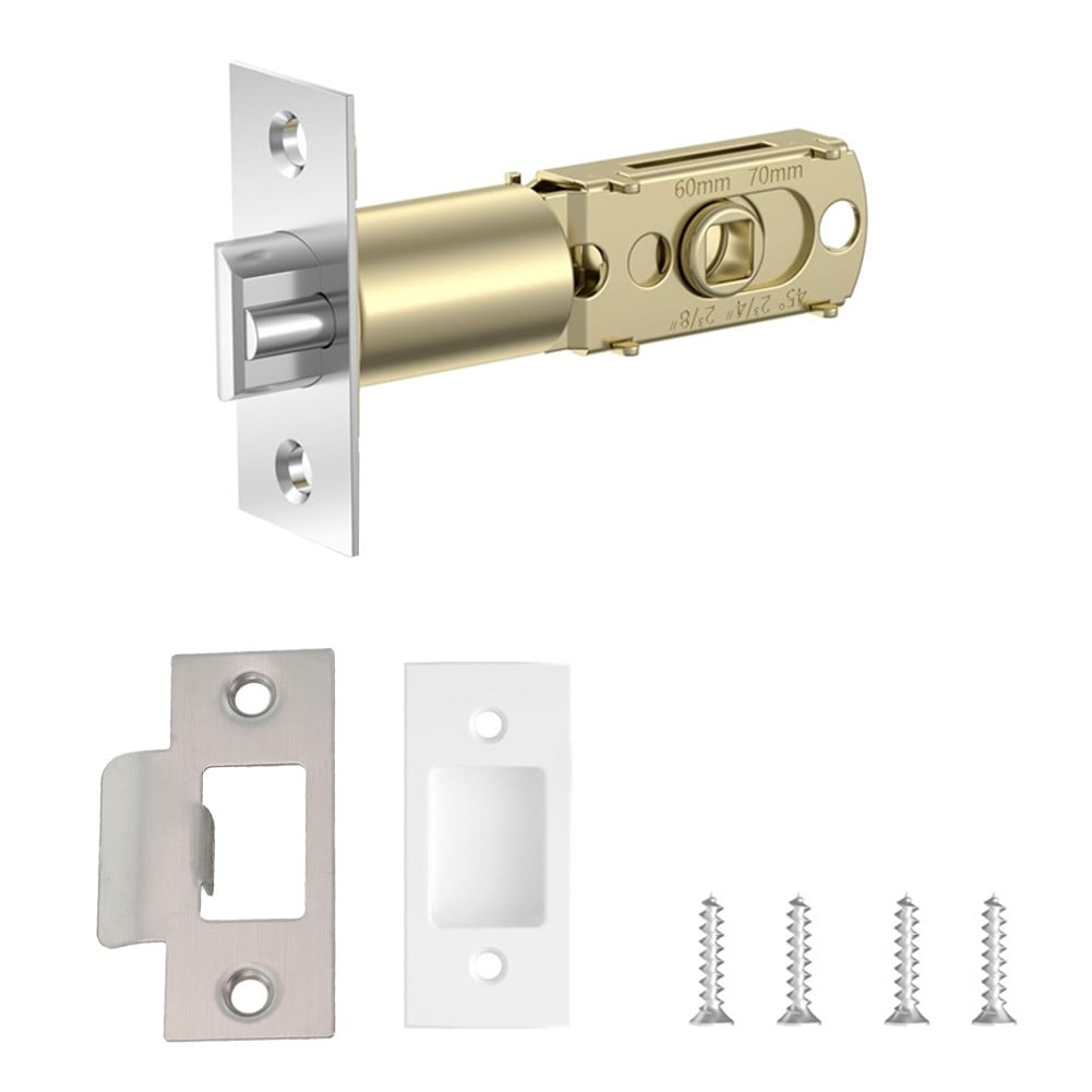 Bathroom Door Lock Body Washroom Single Tongue Lock Bolt Door Lock Core Hardware 45 Degrees 60 ...
