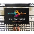 thumbnail image 1 of Floor Rug Funny Bathroom Doormats, Cartoon Underwater Animals Entrance Doormats Indoor Non-Slip Front Door Mat Bath Mat Absorbent Door Mats for Kitchen Bedroom Floor Mats 18"×30", 1 of 4