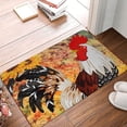 thumbnail image 1 of Bathroom Doormat Doormat for Home Entrance Rooster Sunflowers Floor Mats for House Front Indoor Inside Entryway Rug Welcome Mat 18 * 30in, 1 of 4