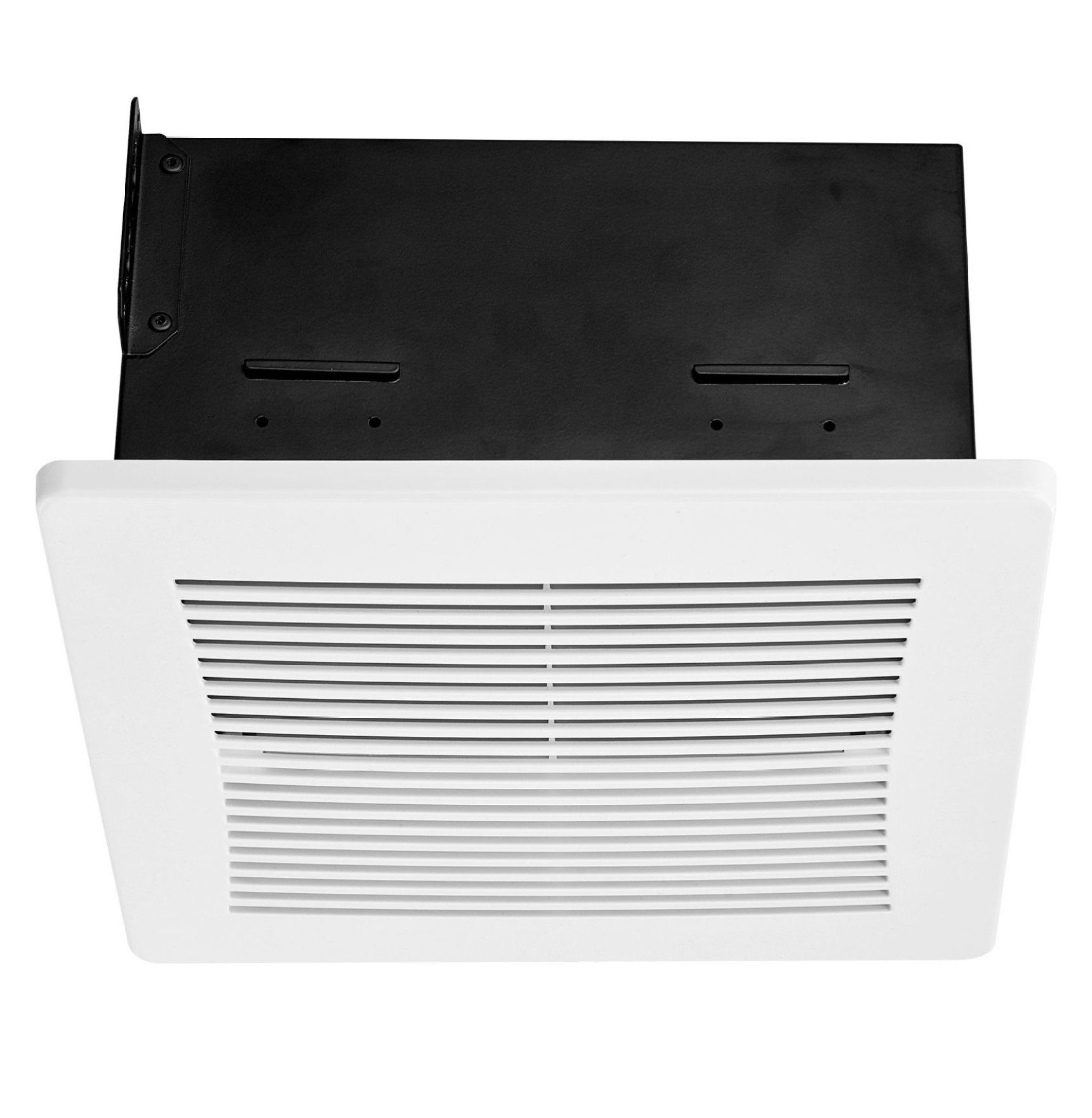 Bathroom Exhaust Fan 50-80-110 CFM, Quiet Vent Fan, Low Noise Motor, 4-Inch Duct, for Bathroom, Laundry, Home Ventilation - White