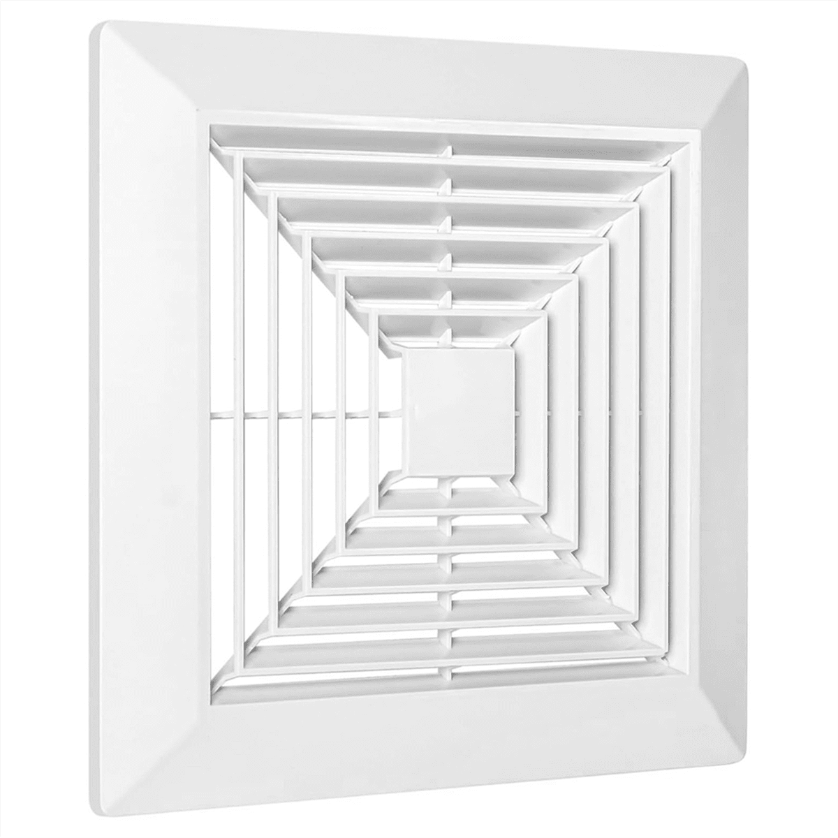 Bathroom Exhaust Fan Cover with Springs Replacement Parts for Square Ceiling or WallMount Fan