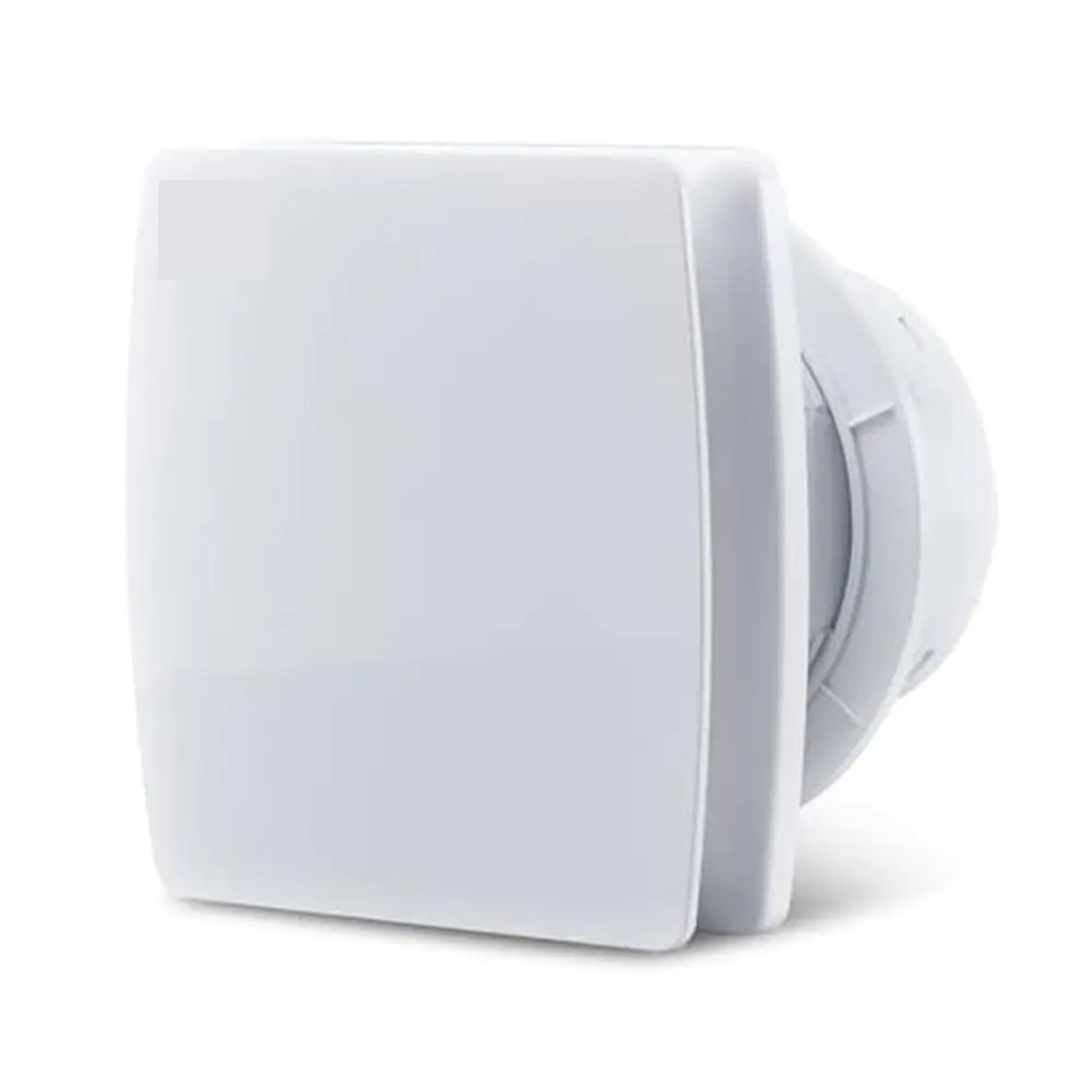 Bathroom Exhaust Fan Humidity Sensor Timer 5.9 In Quiet 110 CFM Ceiling Wall-Mount Ventilation Dual Baffle Design ABS