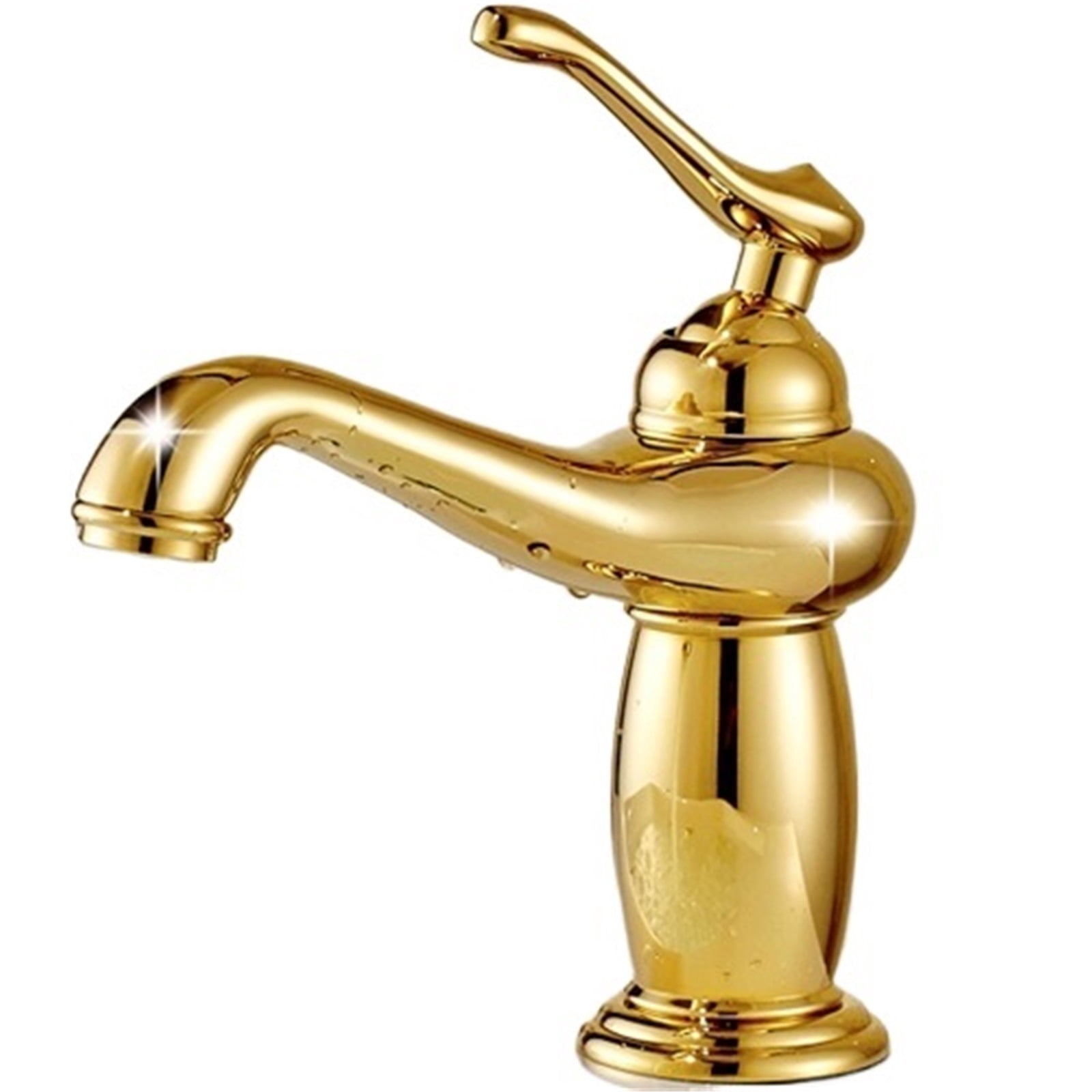 Bathroom Faucet Antique Bronze Finish Brass Basin Sink Solid Brass Faucets Single Handle Water Mixer Taps Bath Crane -Modern  Design